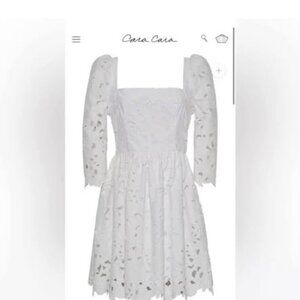 Cara Cara White Lace Dress